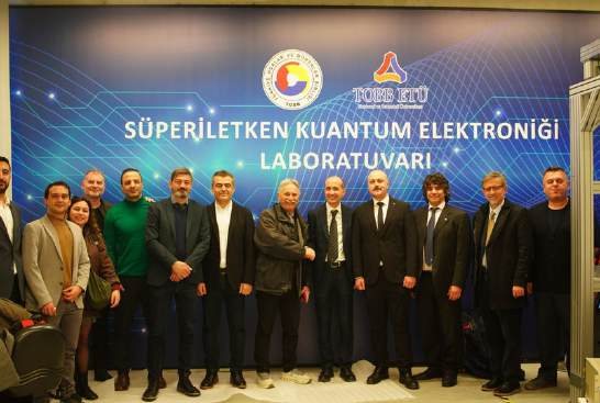 Süperiletken Kuantum Elektroniği Laboratuvarı ziyareti (TOBB ETÜ)
